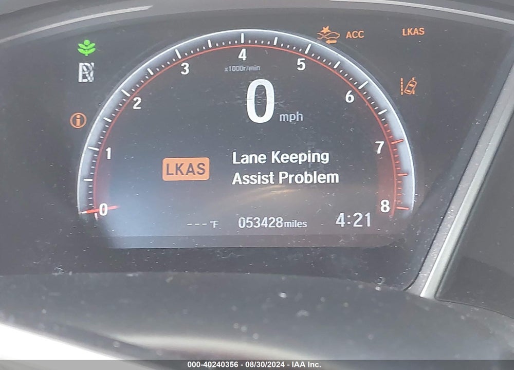 2019 HONDA CIVIC SPORT VIN: 2HGFC2F85KH568724