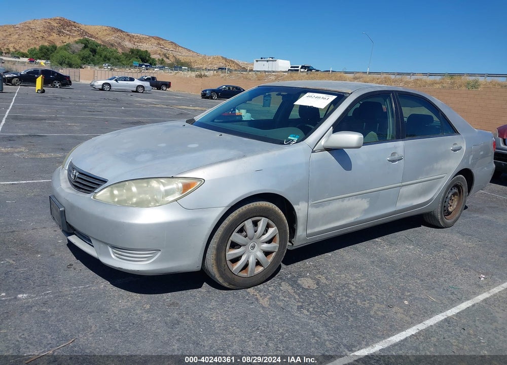 2005 TOYOTA CAMRY LE VIN: 4T1BE32K65U082550