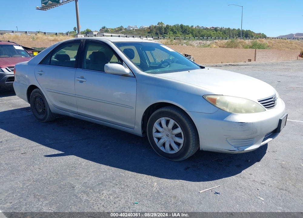 2005 TOYOTA CAMRY LE VIN: 4T1BE32K65U082550