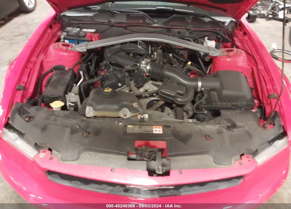 2012 FORD MUSTANG V6 VIN: 1ZVBP8EM5C5247114