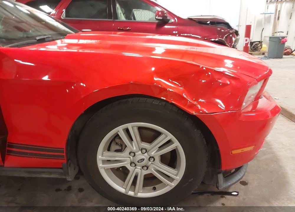 2012 FORD MUSTANG V6 VIN: 1ZVBP8EM5C5247114