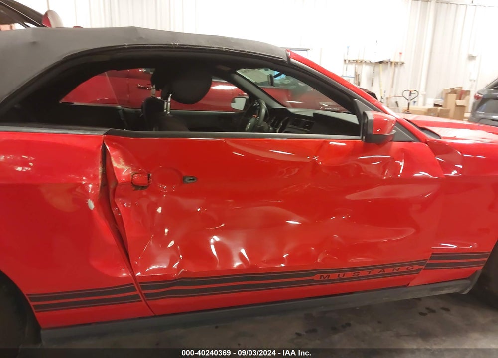 2012 FORD MUSTANG V6 VIN: 1ZVBP8EM5C5247114