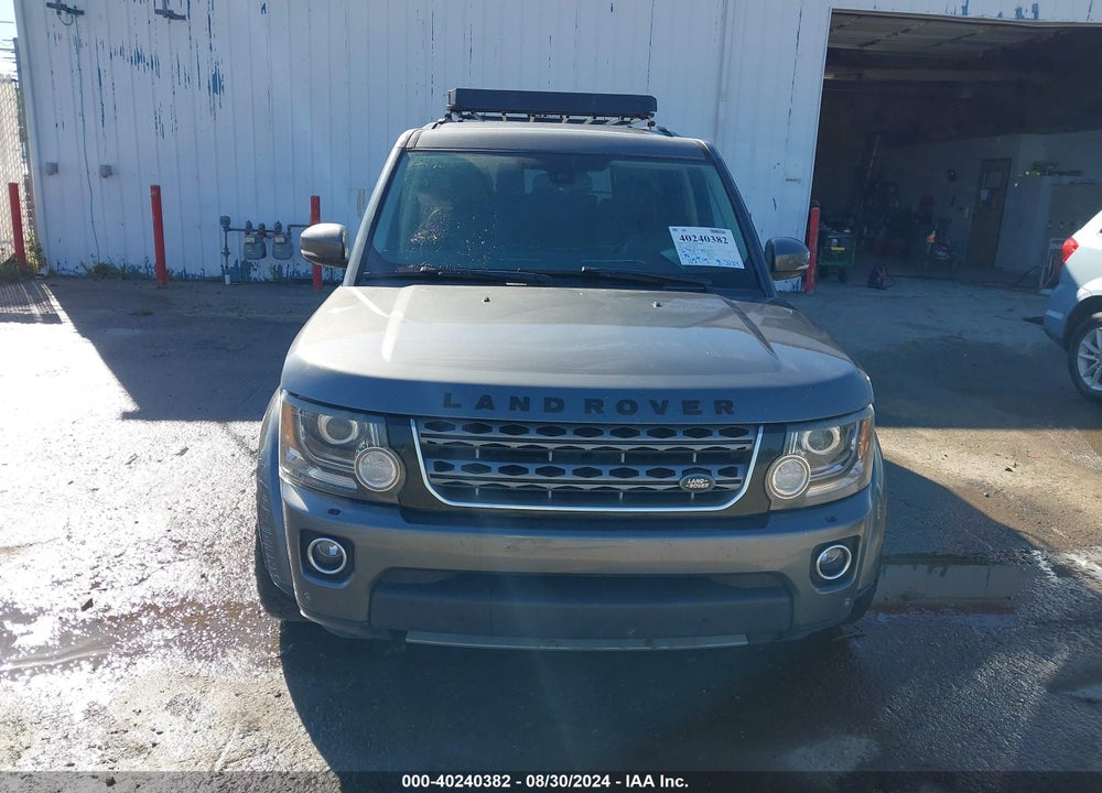 2016 LAND ROVER LR4 VIN: SALAK2V6XGA799564