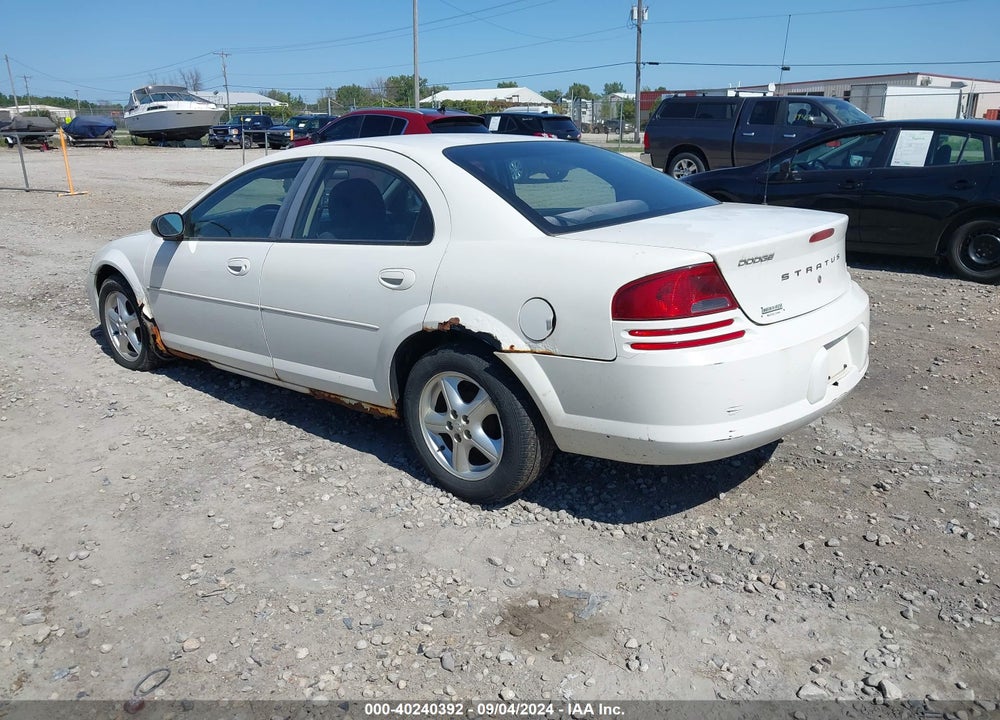 2005 DODGE STRATUS SXT VIN: 1B3EL46X85N651638