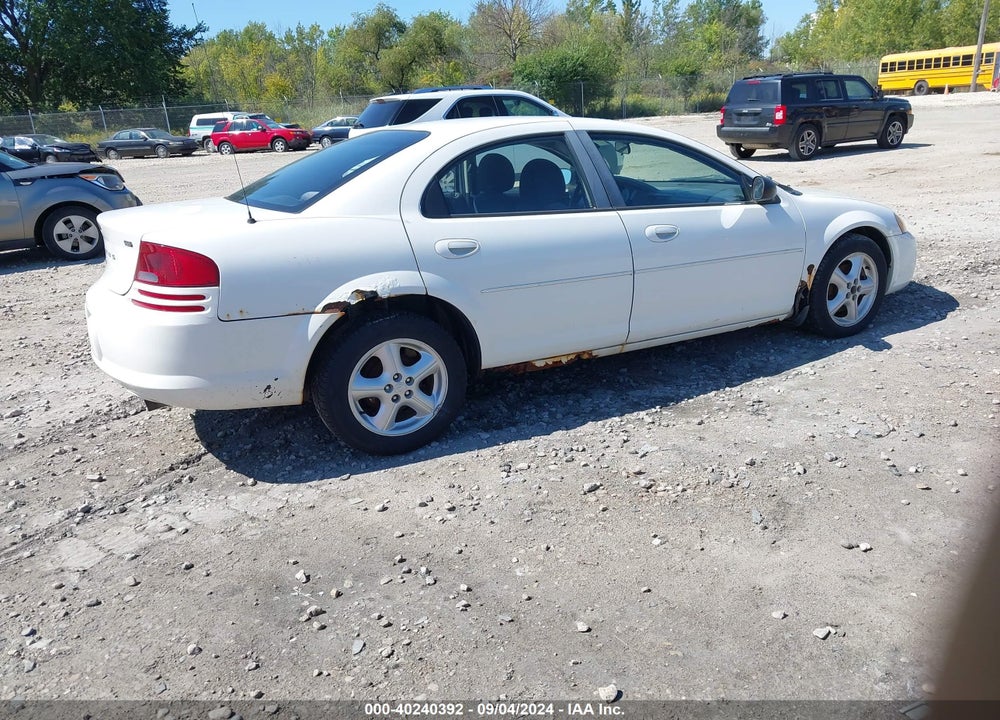 2005 DODGE STRATUS SXT VIN: 1B3EL46X85N651638