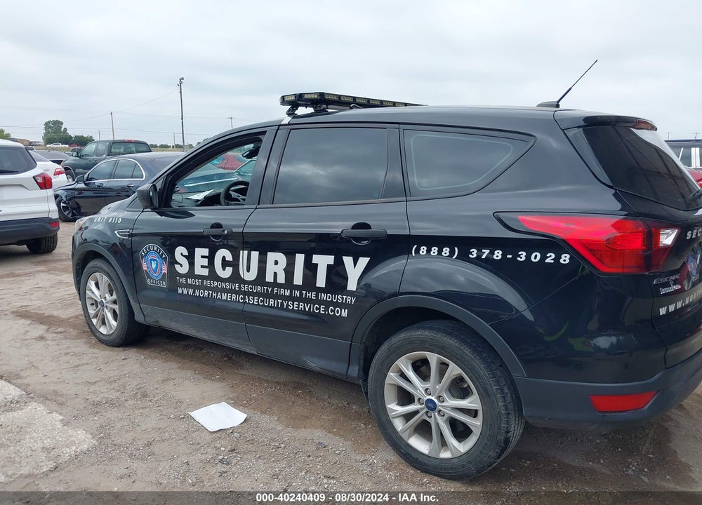 2019 FORD ESCAPE S VIN: 1FMCU0F7XKUB57757
