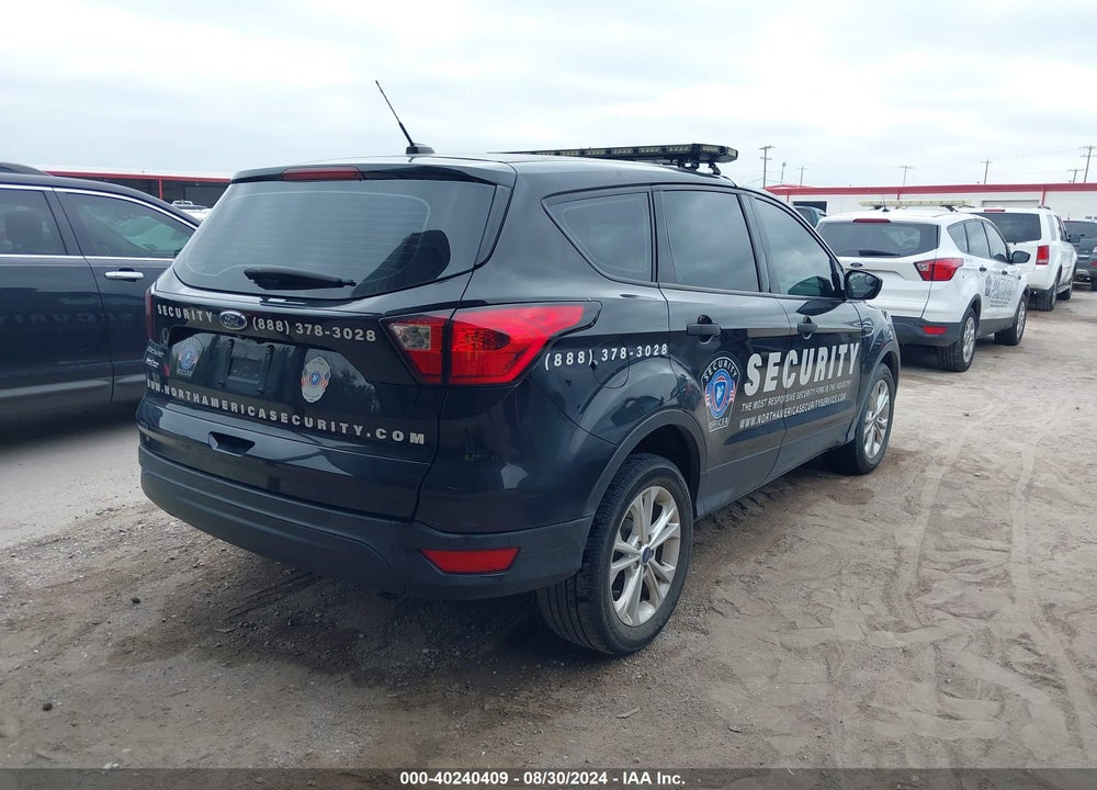 2019 FORD ESCAPE S VIN: 1FMCU0F7XKUB57757