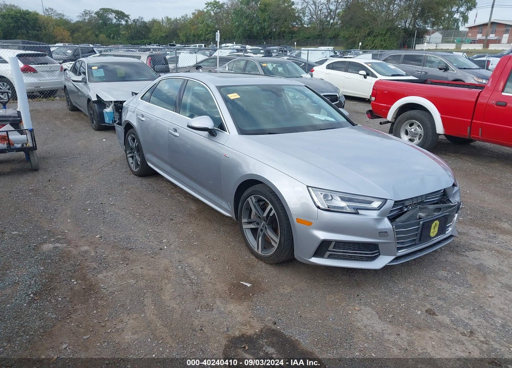 2018 AUDI A4 2.0T PREMIUM/2.0T TECH PREMIUM VIN: WAUENAF44JN008417