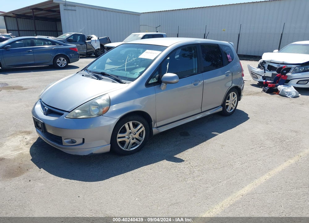 2008 HONDA FIT SPORT VIN: JHMGD38688S039947