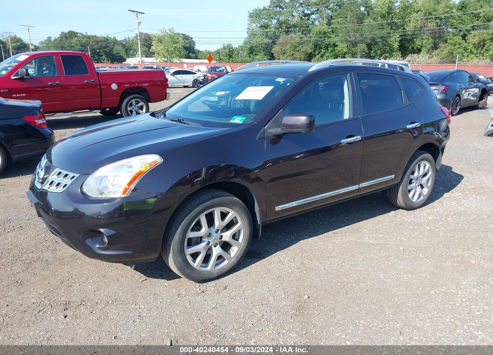 2013 NISSAN ROGUE SV W/SL PKG VIN: JN8AS5MVXDW140758