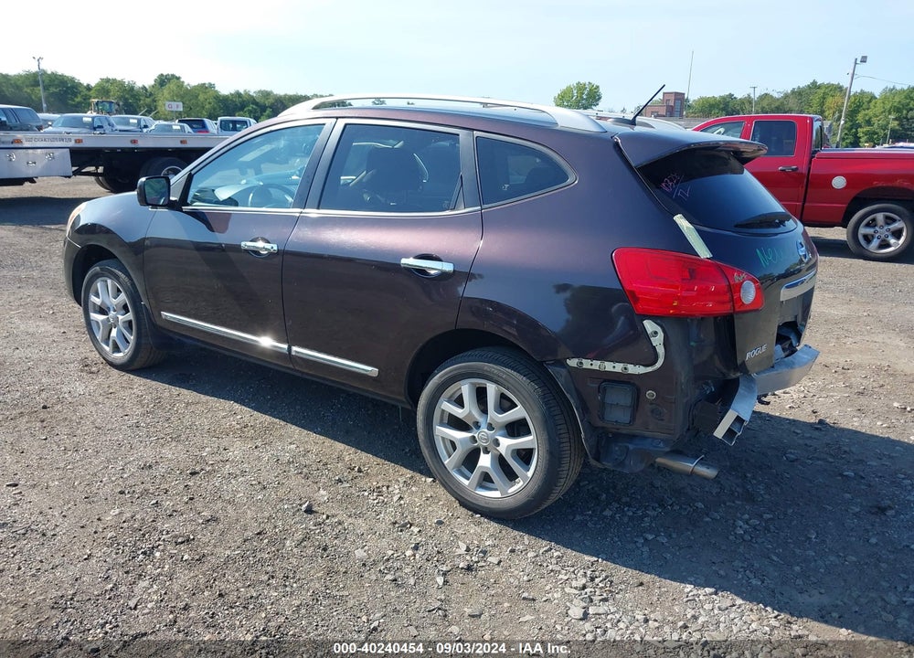 2013 NISSAN ROGUE SV W/SL PKG VIN: JN8AS5MVXDW140758