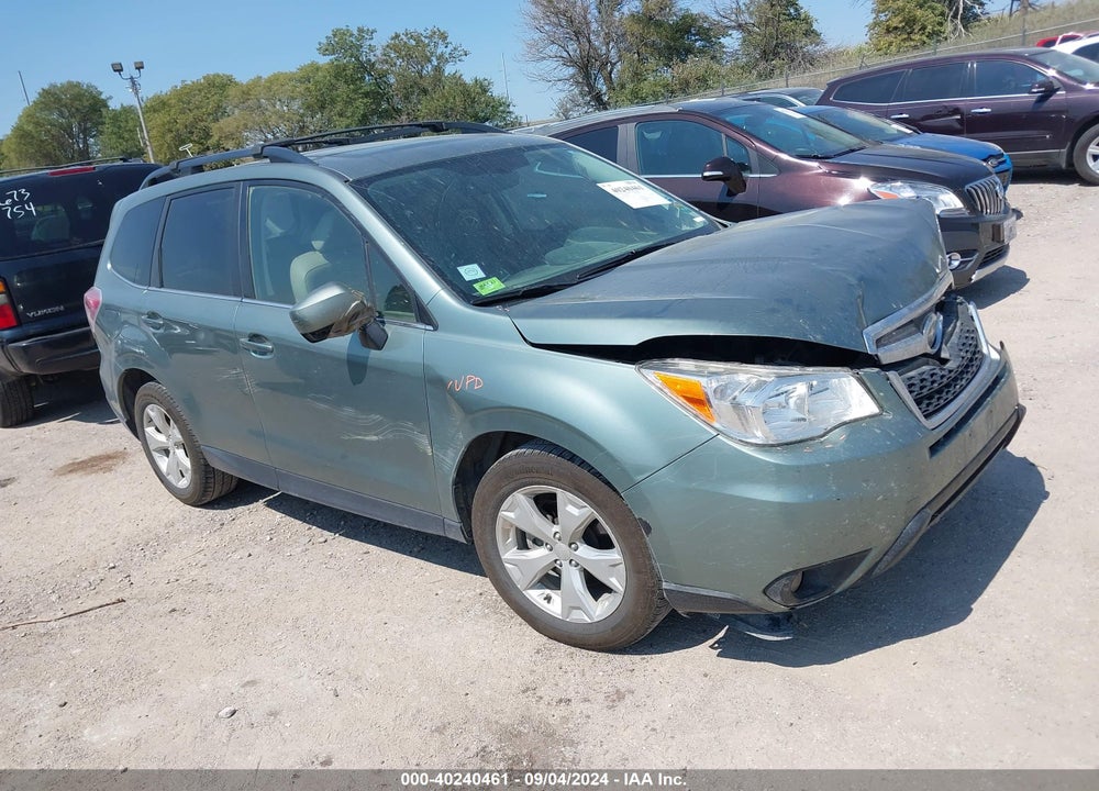 2015 SUBARU FORESTER 2.5I LIMITED VIN: JF2SJAHC9FH838582