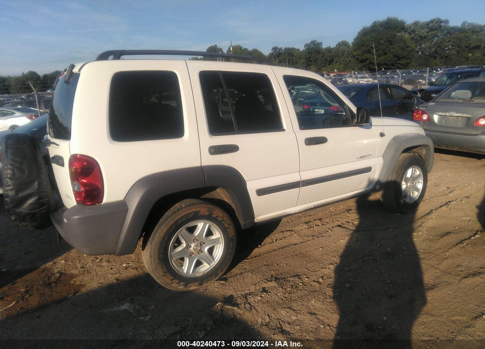2004 JEEP LIBERTY VIN: 1J4GL48K54W155272