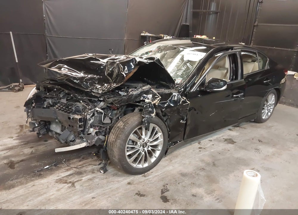2019 INFINITI Q50 3.0T LUXE VIN: JN1EV7AR4KM593454