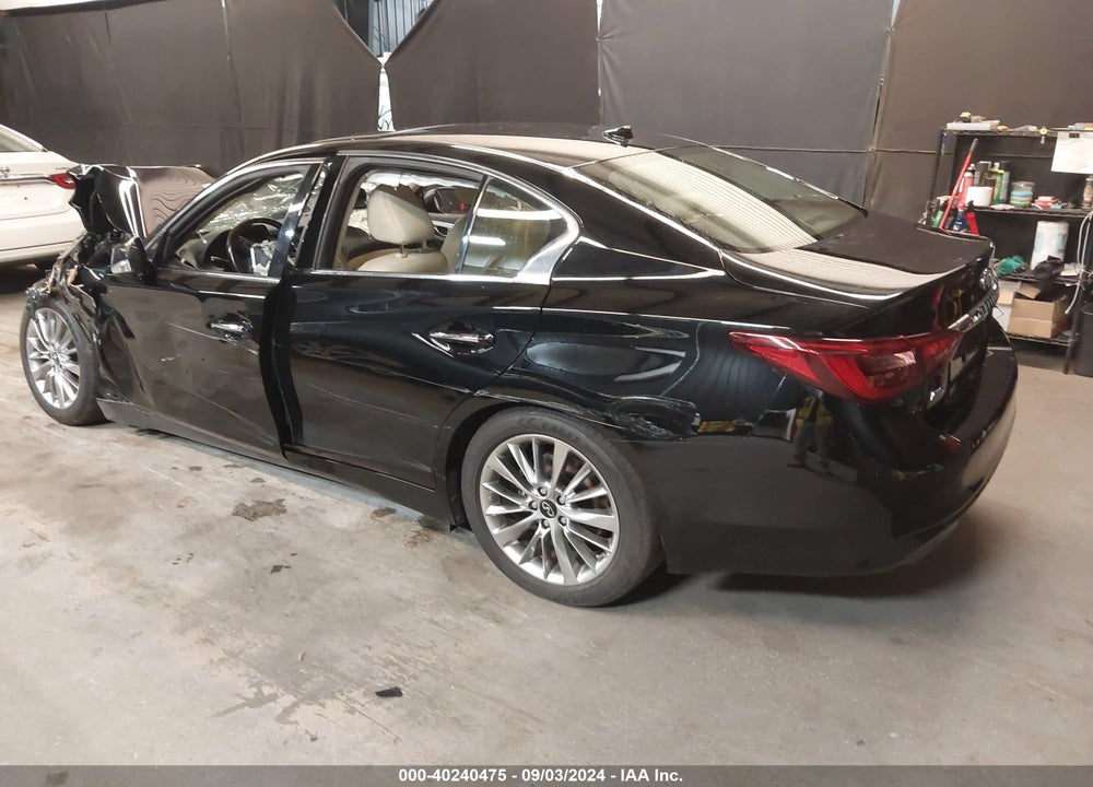 2019 INFINITI Q50 3.0T LUXE VIN: JN1EV7AR4KM593454