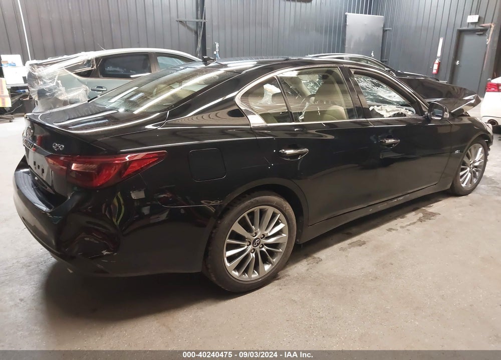 2019 INFINITI Q50 3.0T LUXE VIN: JN1EV7AR4KM593454