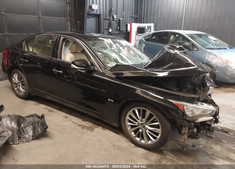 2019 INFINITI Q50 3.0T LUXE VIN: JN1EV7AR4KM593454
