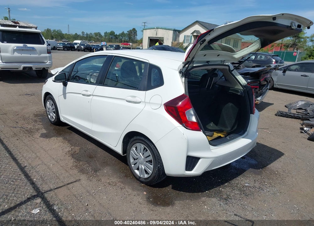 2017 HONDA FIT LX VIN: JHMGK5H51HS005910