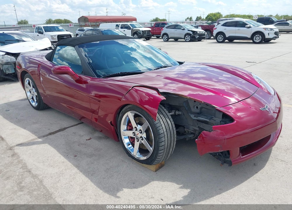 2007 CHEVROLET CORVETTE VIN: 1G1YY36U575106571