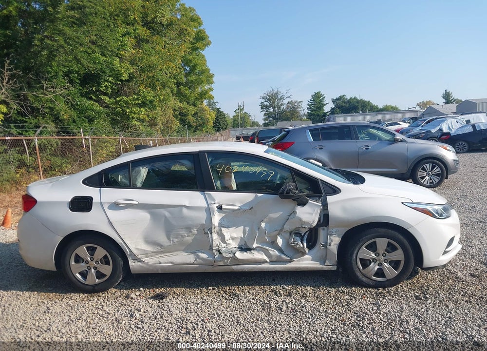 2017 CHEVROLET CRUZE LS AUTO VIN: 1G1BC5SM4H7274827