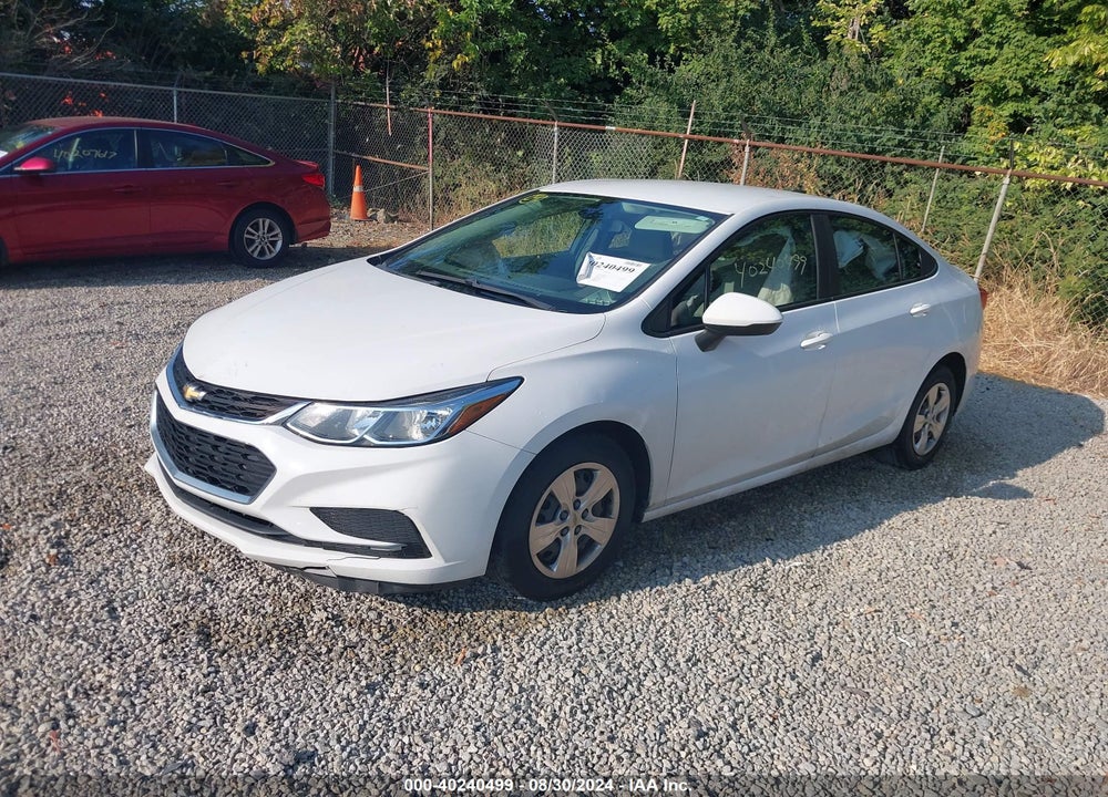2017 CHEVROLET CRUZE LS AUTO VIN: 1G1BC5SM4H7274827