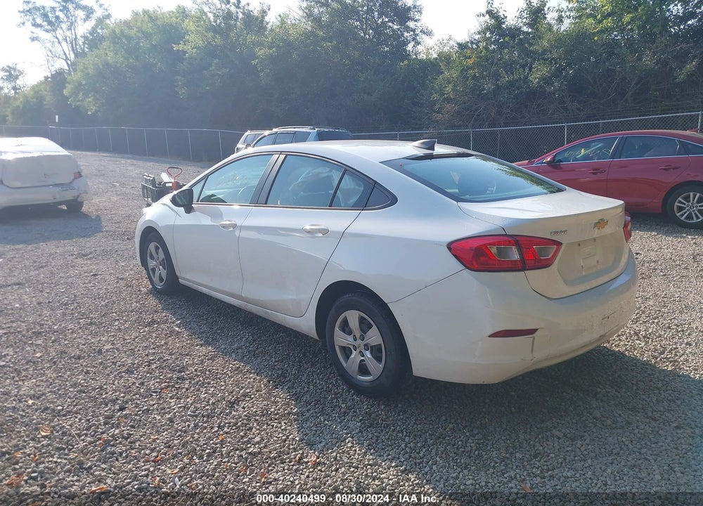 2017 CHEVROLET CRUZE LS AUTO VIN: 1G1BC5SM4H7274827