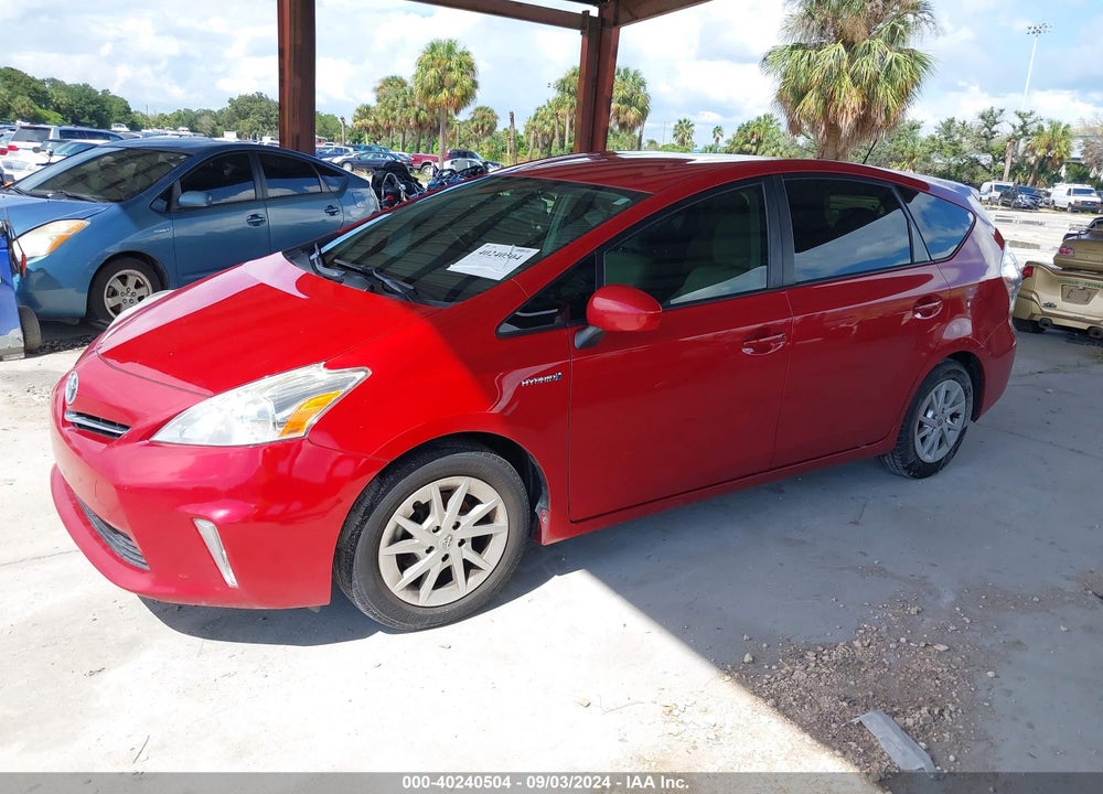 2012 TOYOTA PRIUS V TWO VIN: JTDZN3EU8C3035880