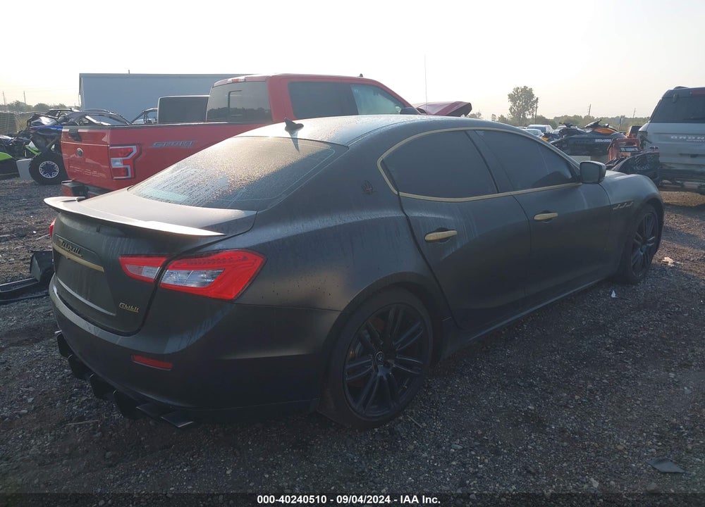 2014 MASERATI GHIBLI S Q4 VIN: ZAM57RTA2E1094759
