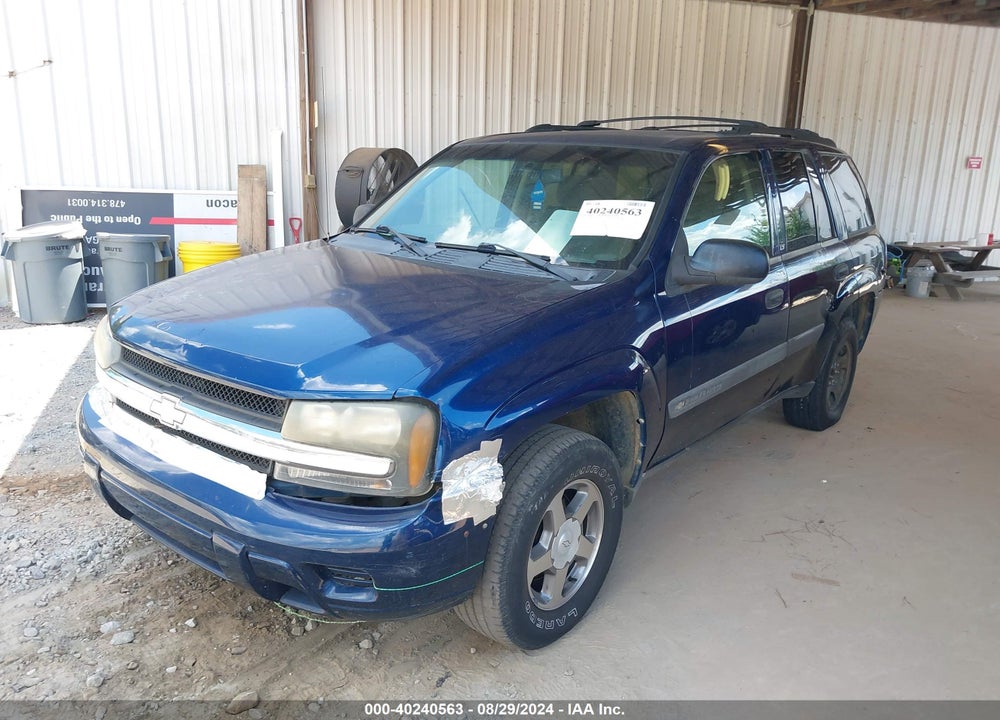 2004 CHEVROLET TRAILBLAZER LS/LT VIN: 1GNDS13S142302915