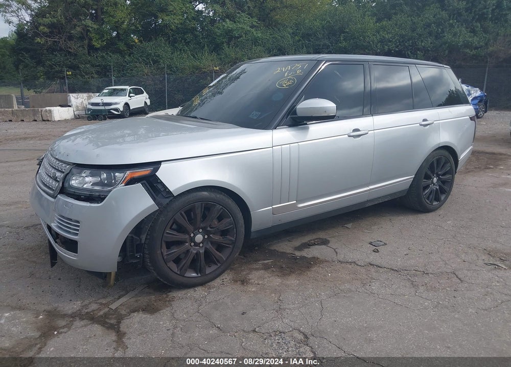2015 LAND ROVER RANGE ROVER 5.0L V8 SUPERCHARGED VIN: SALGS2TF0FA242397