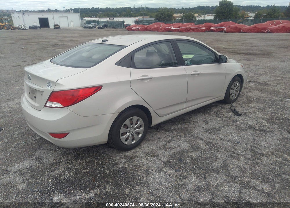 2016 HYUNDAI ACCENT SE VIN: KMHCT4AE4GU967957