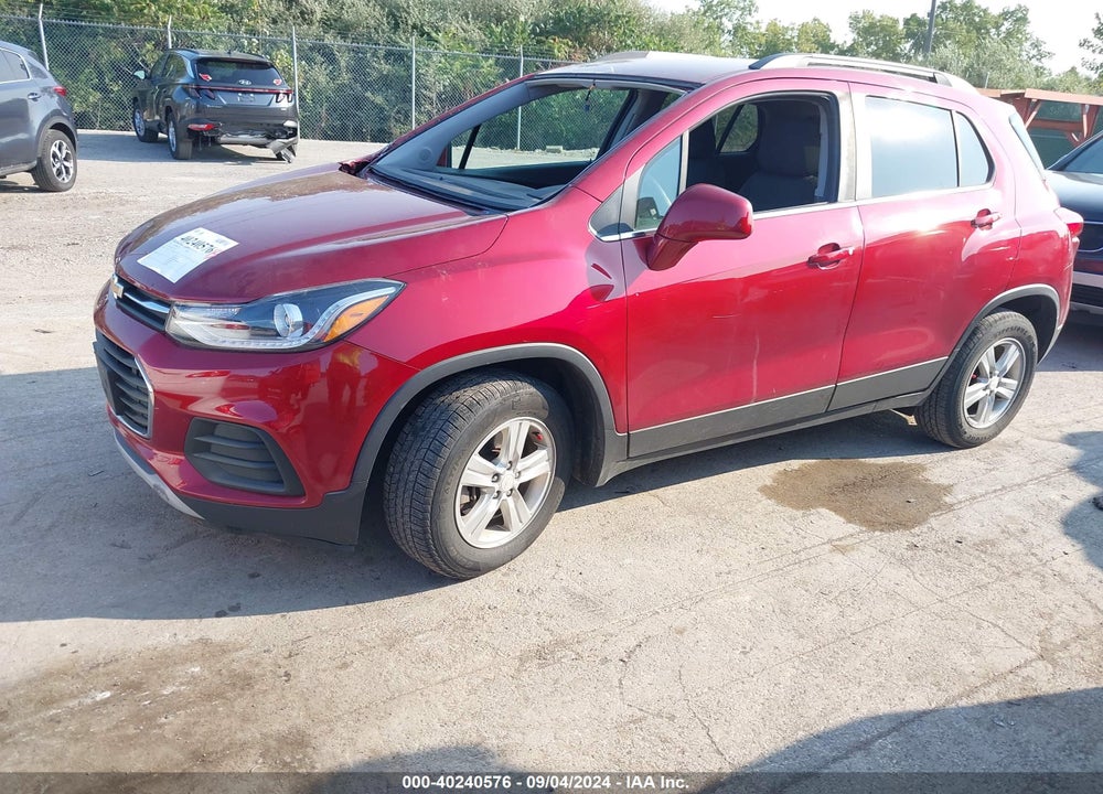 2018 CHEVROLET TRAX LT VIN: 3GNCJLSB8JL231749