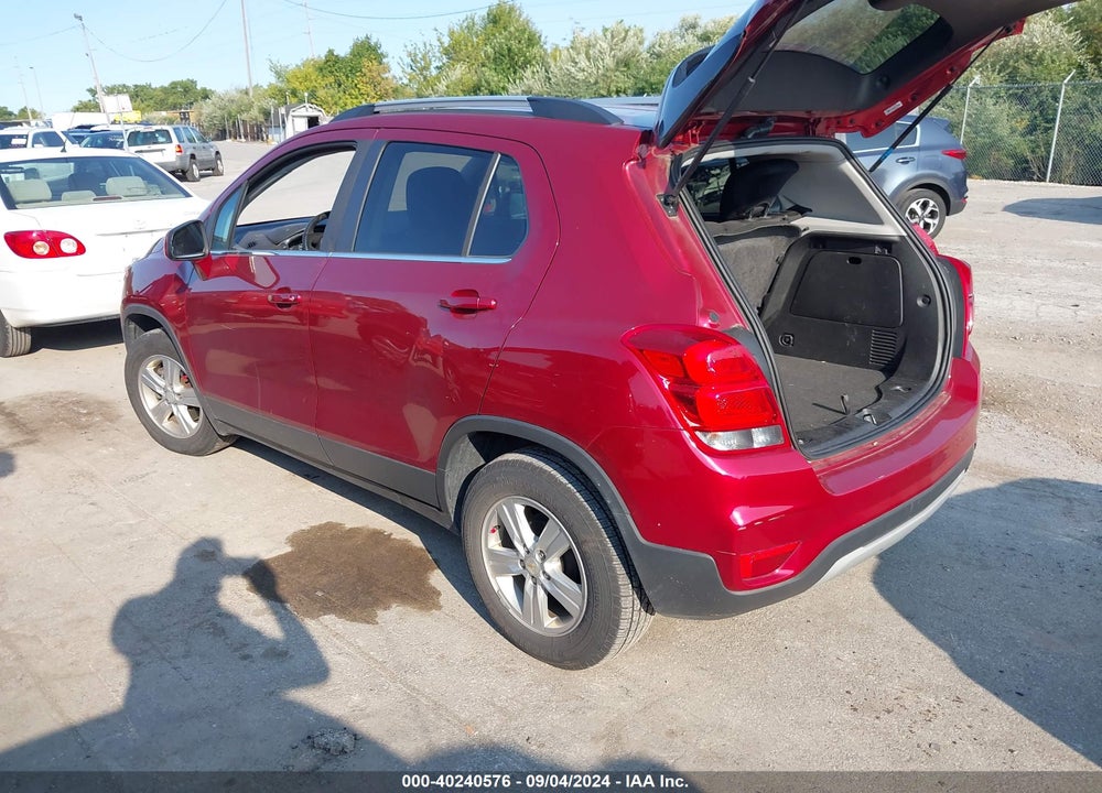2018 CHEVROLET TRAX LT VIN: 3GNCJLSB8JL231749