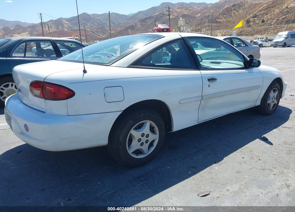 2001 CHEVROLET CAVALIER VIN: 1G1JC124617179373