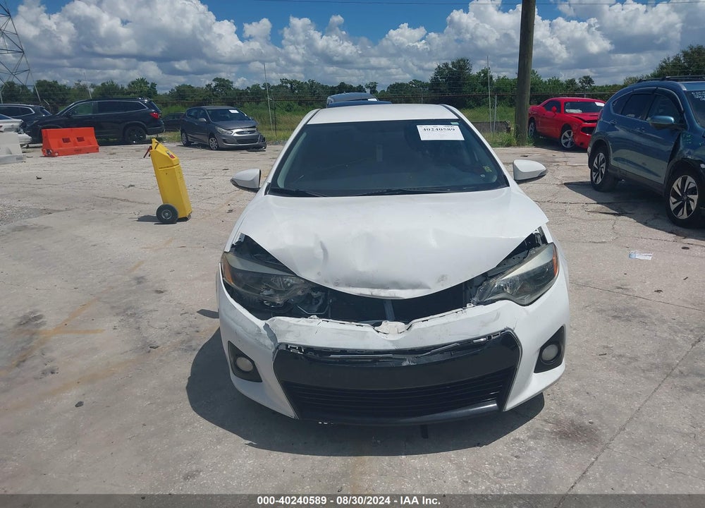 2016 TOYOTA COROLLA S PLUS VIN: 2T1BURHE7GC582177