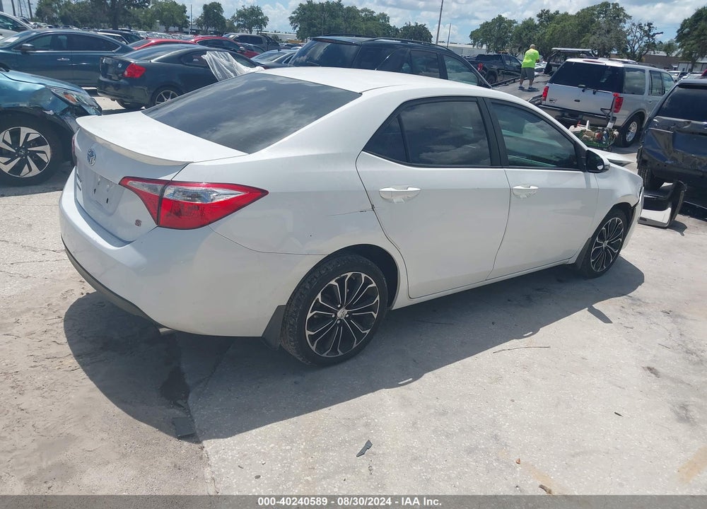 2016 TOYOTA COROLLA S PLUS VIN: 2T1BURHE7GC582177
