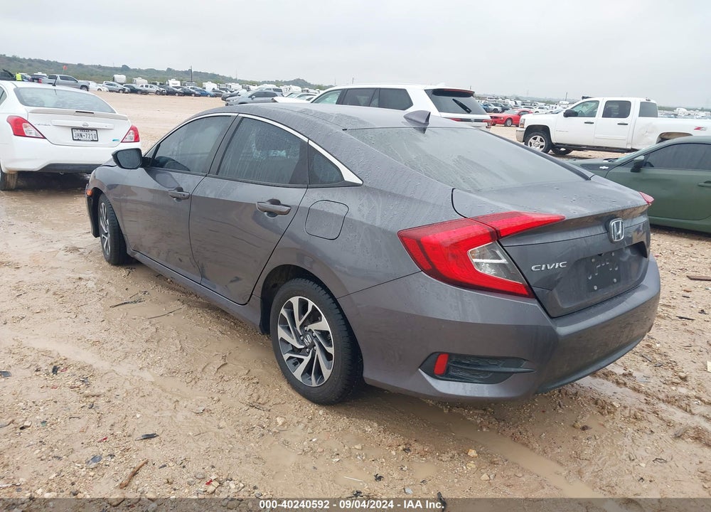 2018 HONDA CIVIC EX VIN: 2HGFC2F79JH570398