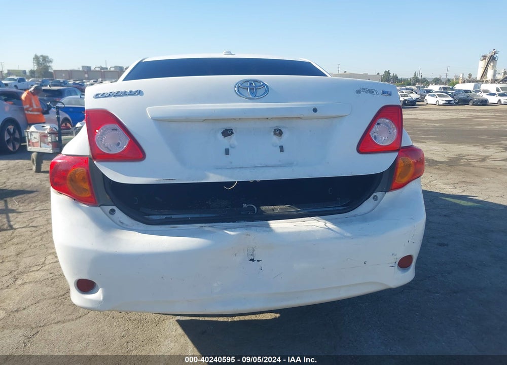 2010 TOYOTA COROLLA LE VIN: 1NXBU4EE0AZ169689