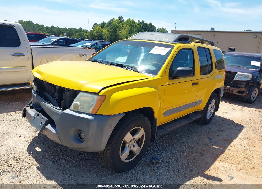 2005 NISSAN XTERRA SE VIN: 5N1AN08W65C609965