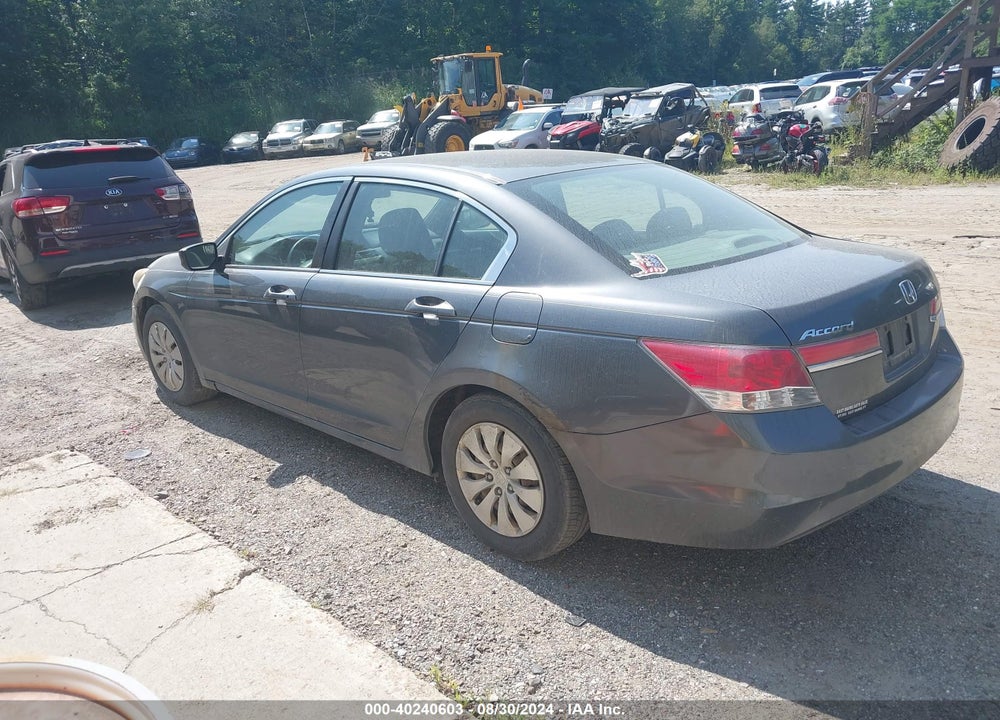2011 HONDA ACCORD 2.4 LX VIN: 1HGCP2F35BA007238