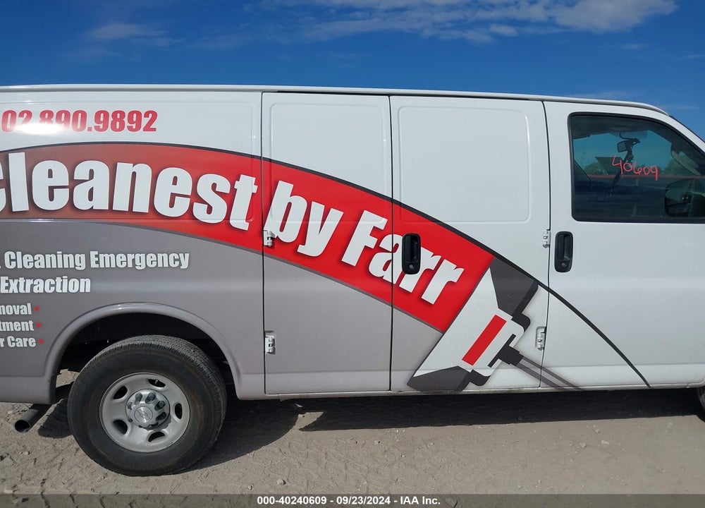 2017 CHEVROLET EXPRESS 2500 WORK VAN VIN: 1GCWGAFF9H1338364