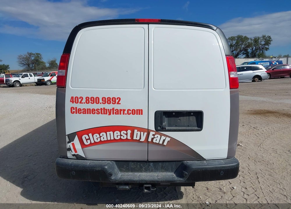 2017 CHEVROLET EXPRESS 2500 WORK VAN VIN: 1GCWGAFF9H1338364
