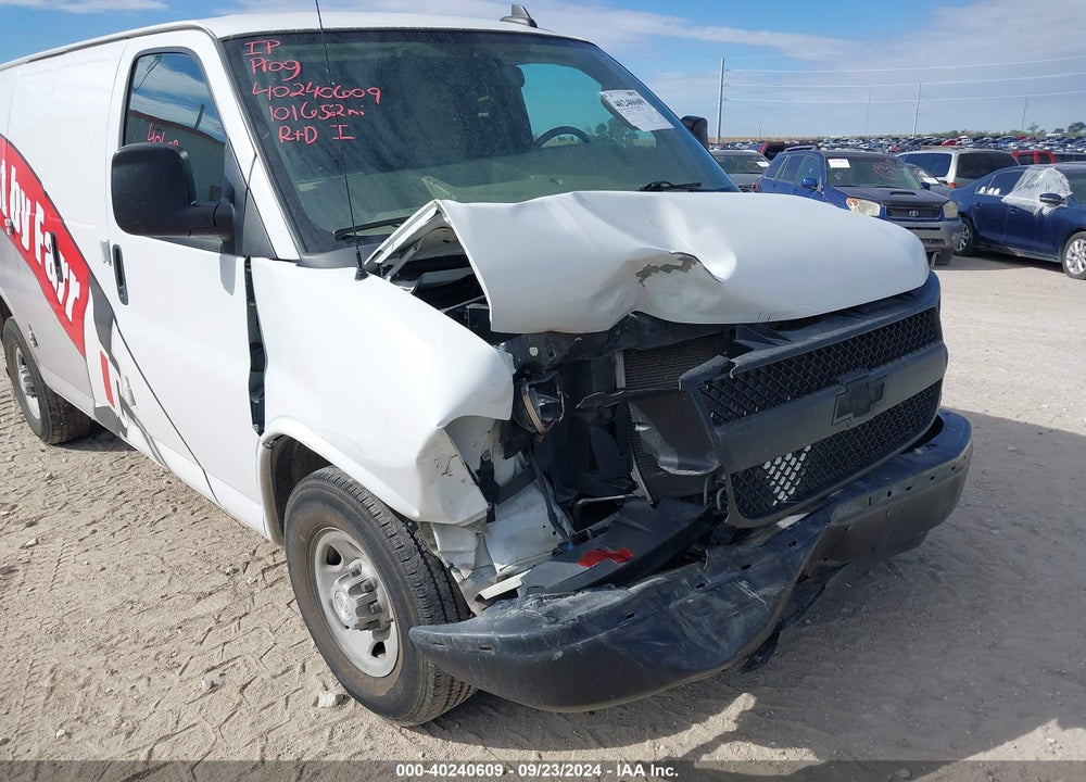 2017 CHEVROLET EXPRESS 2500 WORK VAN VIN: 1GCWGAFF9H1338364