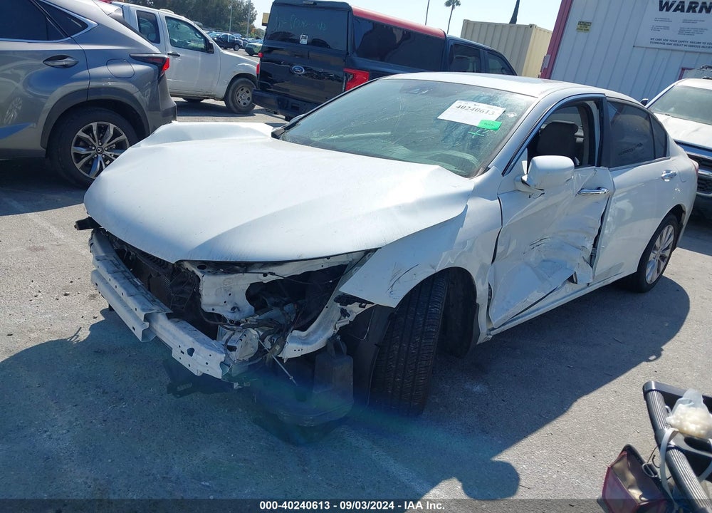 2014 HONDA ACCORD EX-L VIN: 1HGCR2F84EA130099