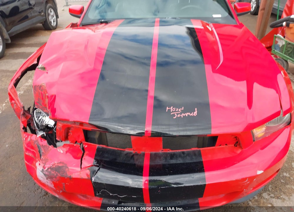 2012 FORD MUSTANG V6 PREMIUM VIN: 1ZVBP8AM1C5207859