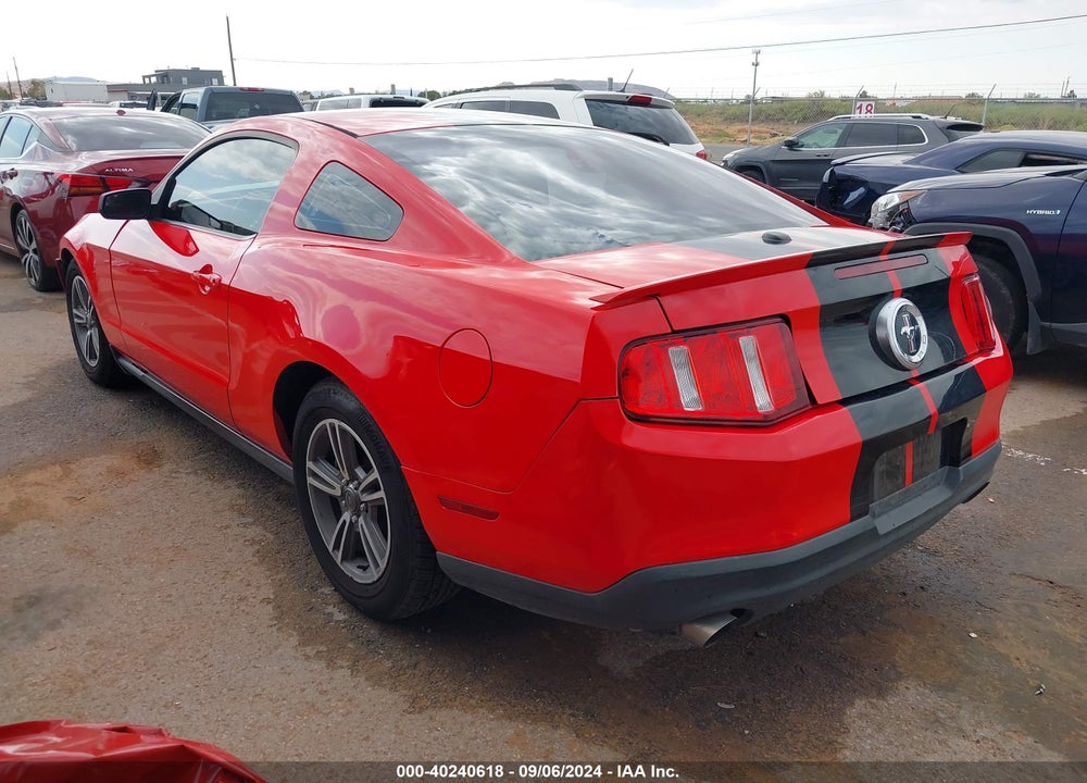 2012 FORD MUSTANG V6 PREMIUM VIN: 1ZVBP8AM1C5207859