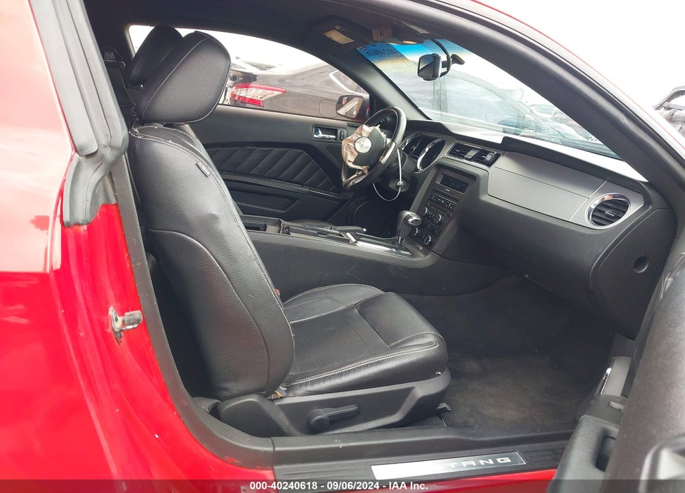 2012 FORD MUSTANG V6 PREMIUM VIN: 1ZVBP8AM1C5207859