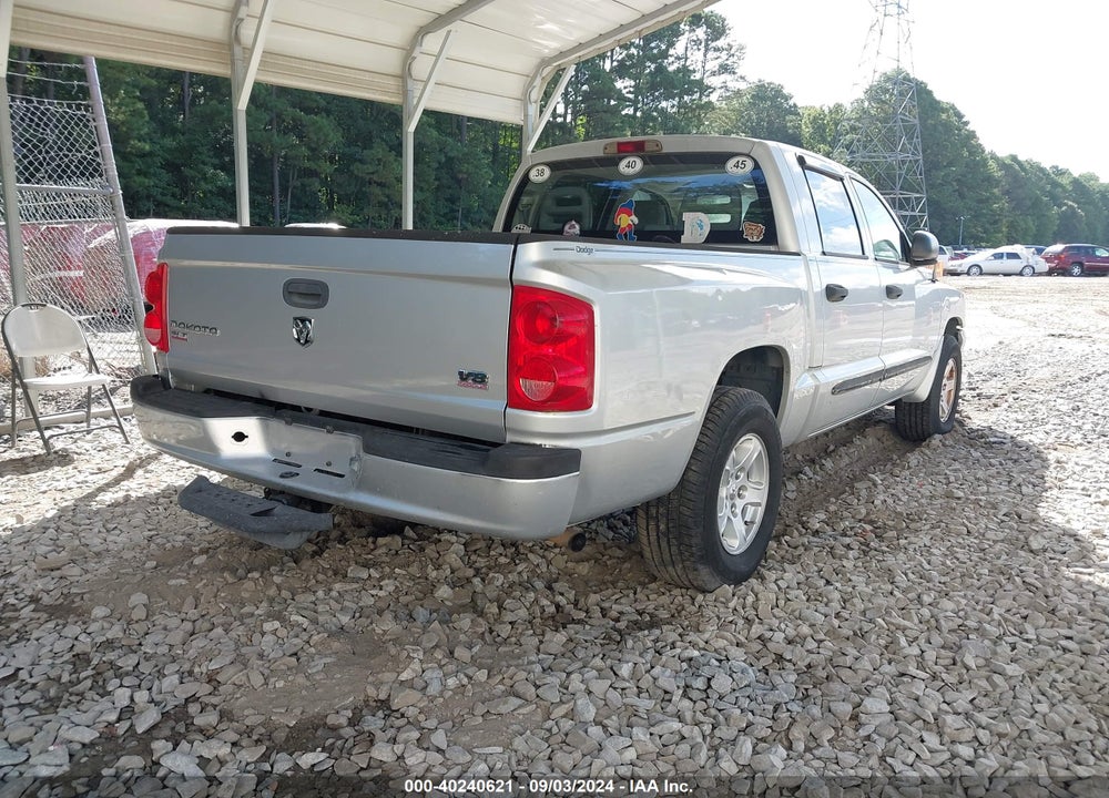 2005 DODGE DAKOTA SLT VIN: 1D7HE48N75S209233