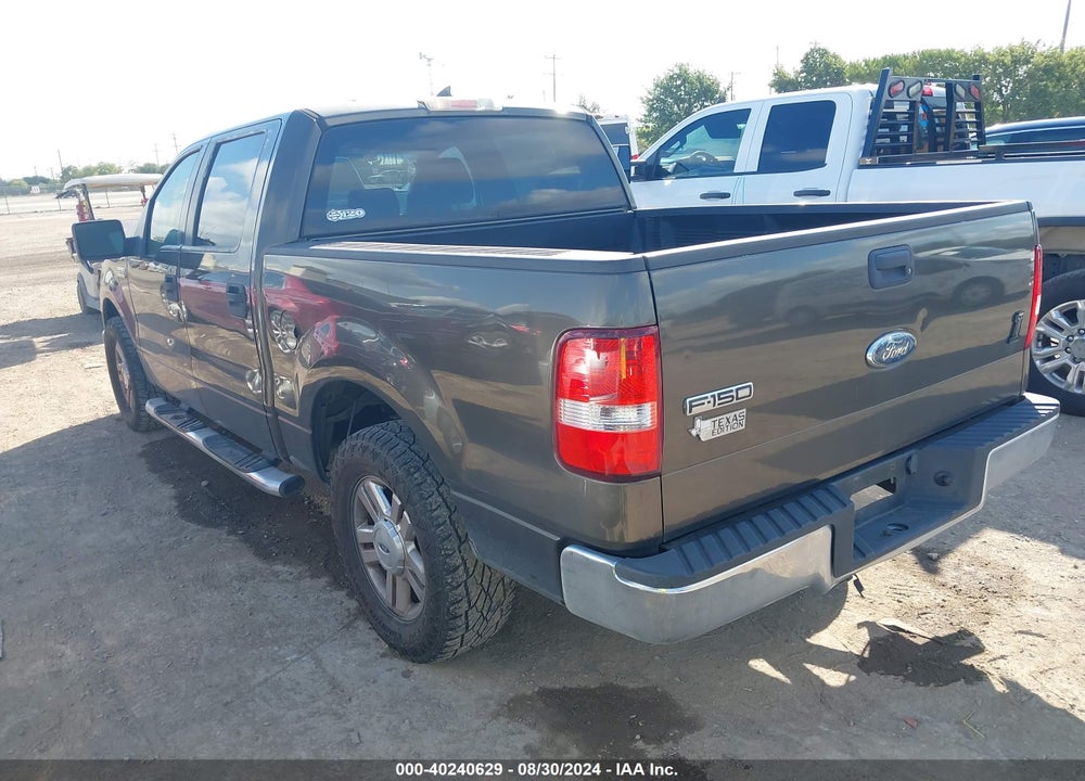 2008 FORD F-150 60TH ANNIVERSARY/FX2/XL/XLT VIN: 1FTRW12WX8FB34388