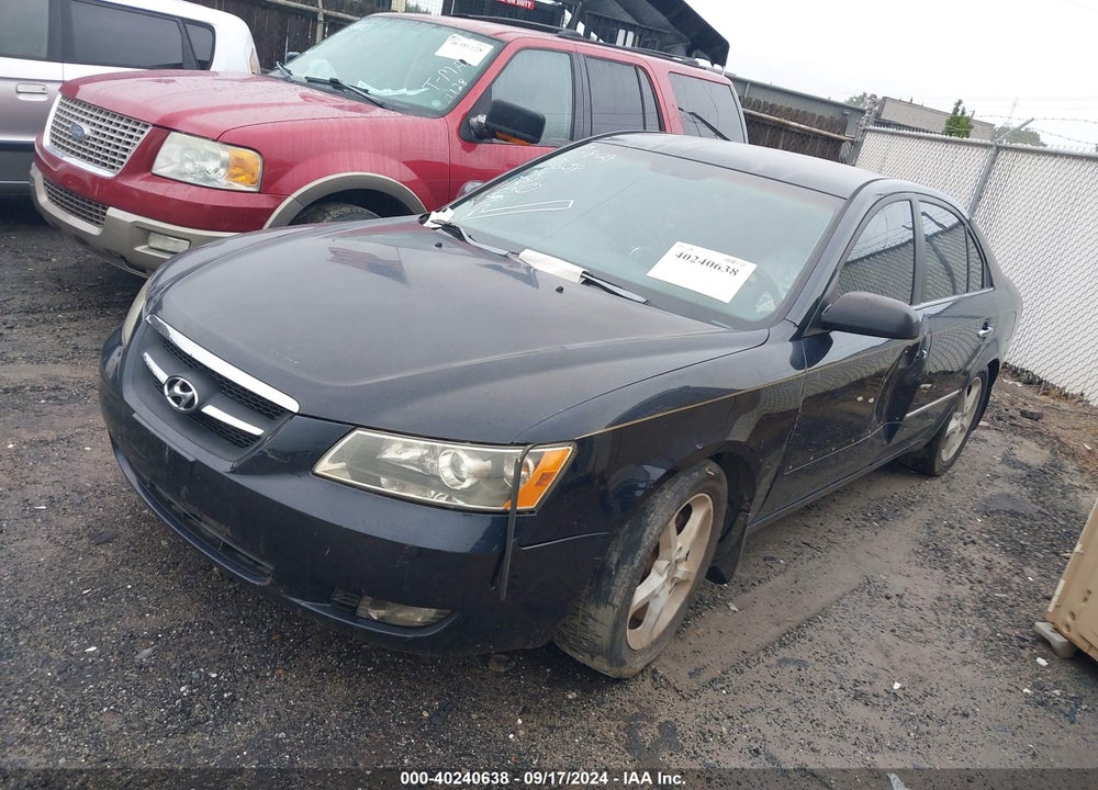 2008 HYUNDAI SONATA LIMITED/SE VIN: 5NPEU46C78H361601